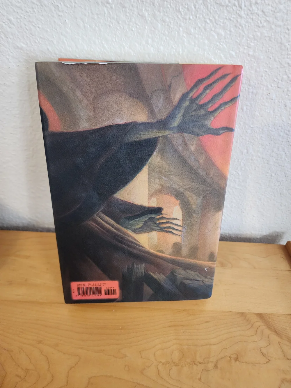Harry Potter and the Deathly Hallows — Orange Cover Coffee Table Book